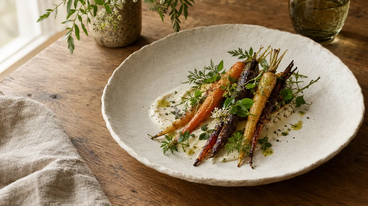 Illustrative restaurant dish
